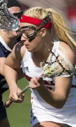 Kaylin Morissette had five goals and four draw controls in last year's win over Old Dominion.