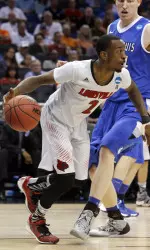 Russ Smith is the only player in school history with at least 1,800 career points, 350 assists and 250 steals.