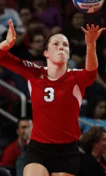 Hannah Kvitle was recognized as the top women's senior.