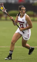 Pennsylvania native Cortnee Daley had three goals, one assist, and a game-best four ground balls.