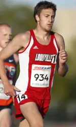 Tyler Byrne recorded his first victory of the year, winning the 5,000m race.
