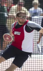 Steve Wade concluded his sophomore campaign with a 24th-place finish in the discus at the preliminary rounds.