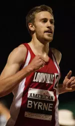 Tyler Byrne, who carries a 3.81 GPA, earned honorable mention All-America honors this year in the 10,000m.