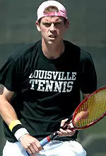 Former Cardinal tennis standout Jakob Gustafsson is UofL's new assistant men's tennis coach