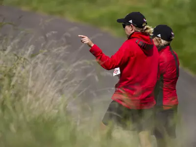 Courtney Trimble. Women's golf wins third consecutive Cardinal Cup victory at the UofL Golf Club, September 16, 2014.
| Louisville Women's Golf | Cardinal Cup Day 2 |
Photo by: Michelle Hutchins | Louisville Athletics