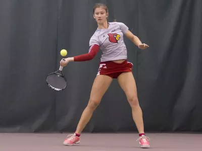 Ola Mally | Women's Tennis v Morehead State | Photo by: Jeremy Hopkins | Louisville Athletics