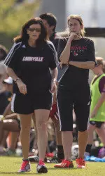 The Louisville coaching staff