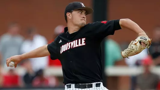 Kade McClure (19)| Louisville v Michigan | NCAA Regional Final | Photo By: Jeff Reinking | Louisville Athletics