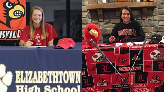 2016 Women's Golf Signing Day | Lauren Hartlage and Delaney Shah