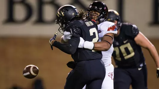 Louisville at Wake Forest | Forced Fumble