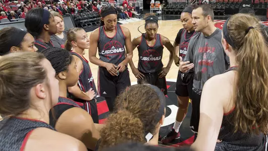 Jeff Walz, Huddle | Women's Basketball Open Practice