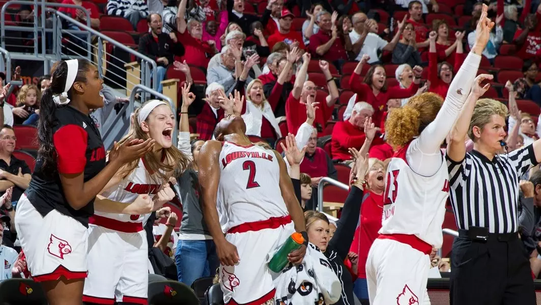 LOUISVILLE WOMEN'S BASKETBALL V IUPUI | CELEBRATION