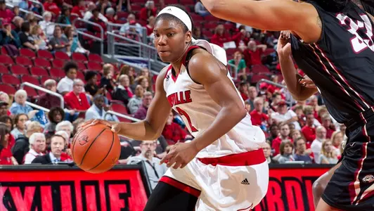 LOUISVILLE WOMEN'S BASKETBALL V IUPUI | Myisha Hines-Allen