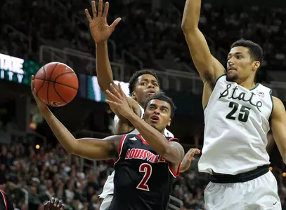 NCAA Basketball: Louisville at Michigan State