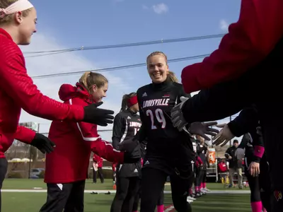 Emily Howell (29) | Louisville Lacrosse v Cincinnati | Photo by: Jeremy Hopkins | Louisville Athletics