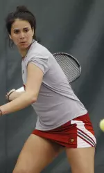 Manuela Velasquez scored in singles.