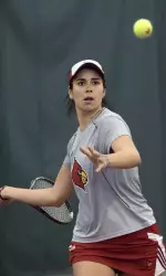 Manuela Velasquez scored in singles.
