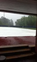 Sunday's game rained out