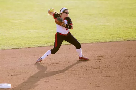 Brittany Sims (12) | Louisville Softball v Indiana State | NCAA Regional Game 2 | Photo by: Michelle Hutchins | Louisville Athletics