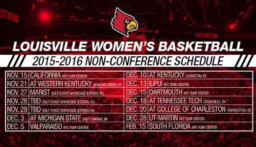 2015-16 Nonconference Schedule