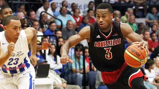 Trey Lewis (3) | Louisville v Puerto Rico National Team | Photo By: Brady Klein