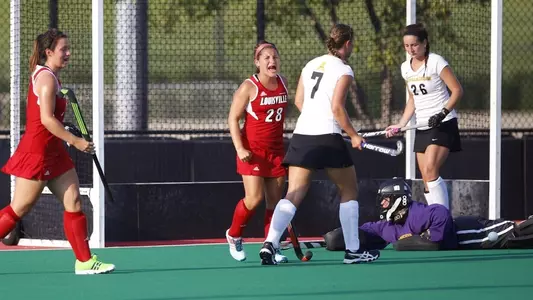 Goal celebration against Appalachian State