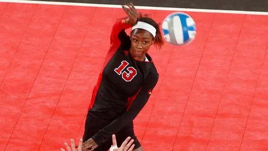 Maya McClendon (13)| Louisville v North Carolina | Photo By: Jeff Reinking | Louisville Athletics