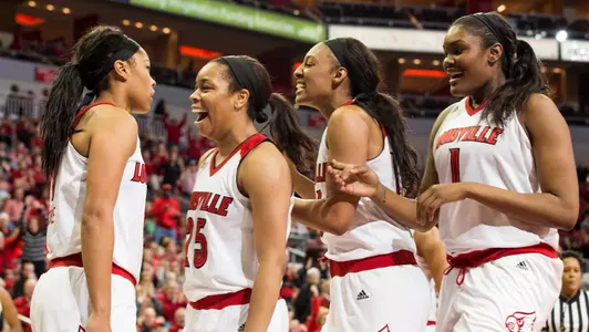 Louisville Women's Basketball v Duke | Celebration