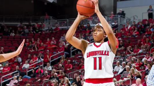 LOUISVILLE WOMEN'S BASKETBALL V IUPUI | Arica Carter