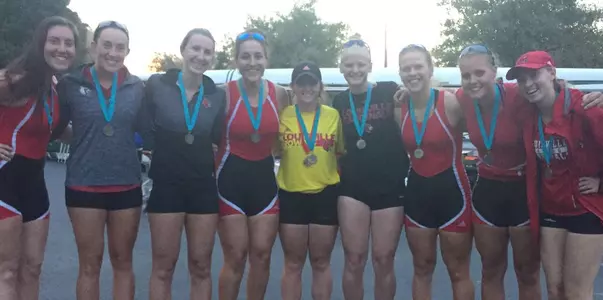 Louisville Rowing - Championship Eight Winning Crew - 2016 Head of the Hooch