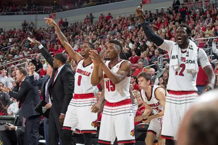 Louisville v Purdue | ACC | BIG 10 Challenge | Celebration, V.J. King, Donovan Mitchell, Mangok Mathiang