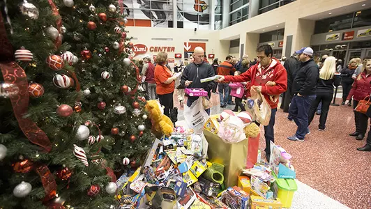 Toy Drive at KFC Yum! Center