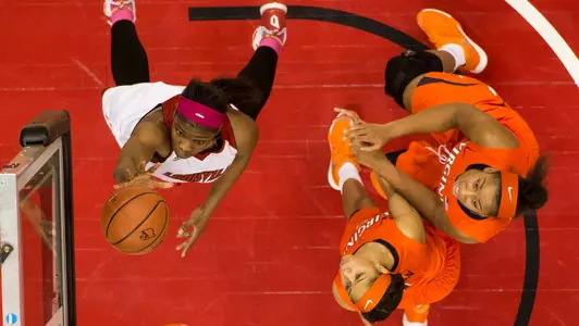 Women's Basketball v Virginia | Myisha Hines-Allen