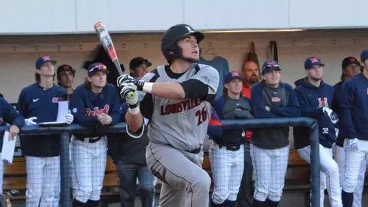 Blake Tiberi home run at Ole Miss (Credit: Michael McCammon)