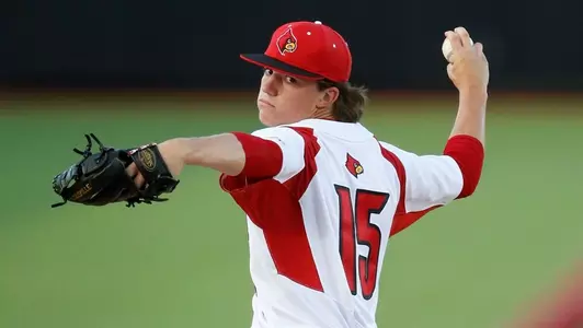 Lincoln Henzman (15)| Louisville v Morehead State | NCAA Regional | Photo By: Jeff Reinking | Louisville Athletics