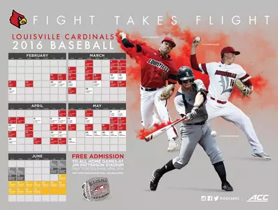 BSB: 2016 Louisville Schedule Poster