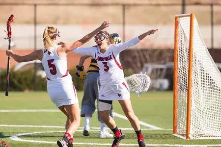 Louisville Lacrosse v Marquette | Jillian Balog, Celebration