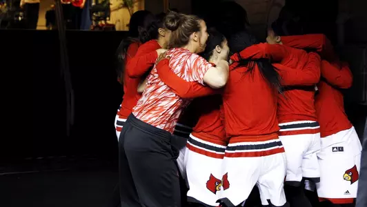 Women's Basketball v Syracuse | ACC Semi | Huddle