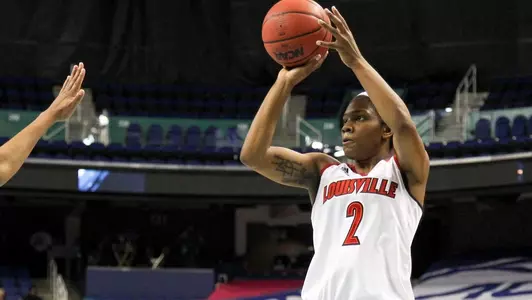 Women's Basketball v GA Tech | ACC Qtr | Myisha Hines-Allen