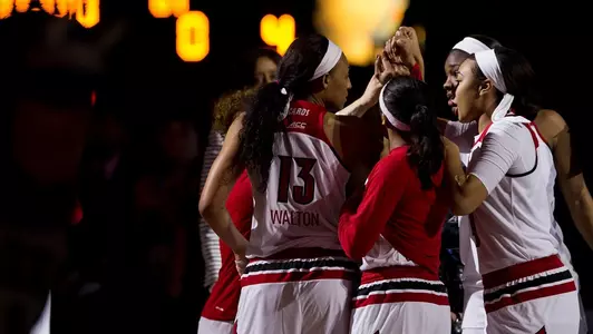 Women's Basketball v GA Tech | ACC Qtr | Huddle