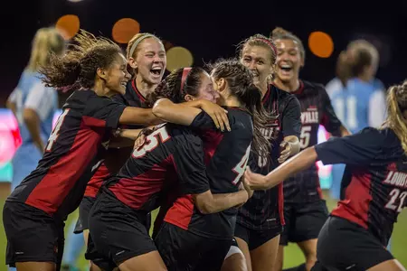 Louisville v UNC | Caroline Kimble, Celebration