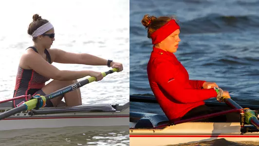 2016-17 Captains Gabi Biedenharn and Kirsti Harrison