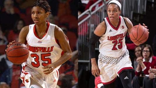 Angel McCoughtry Asia Durr Louisville Cardinals