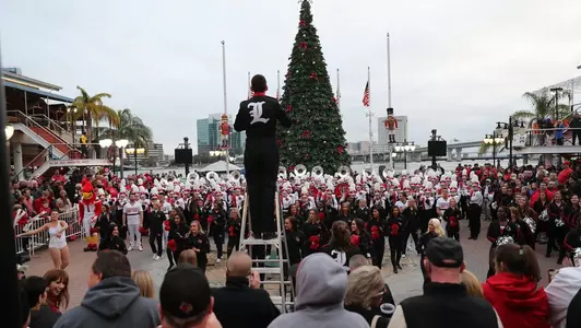Football TaxSlayer Bowl Pep Rally