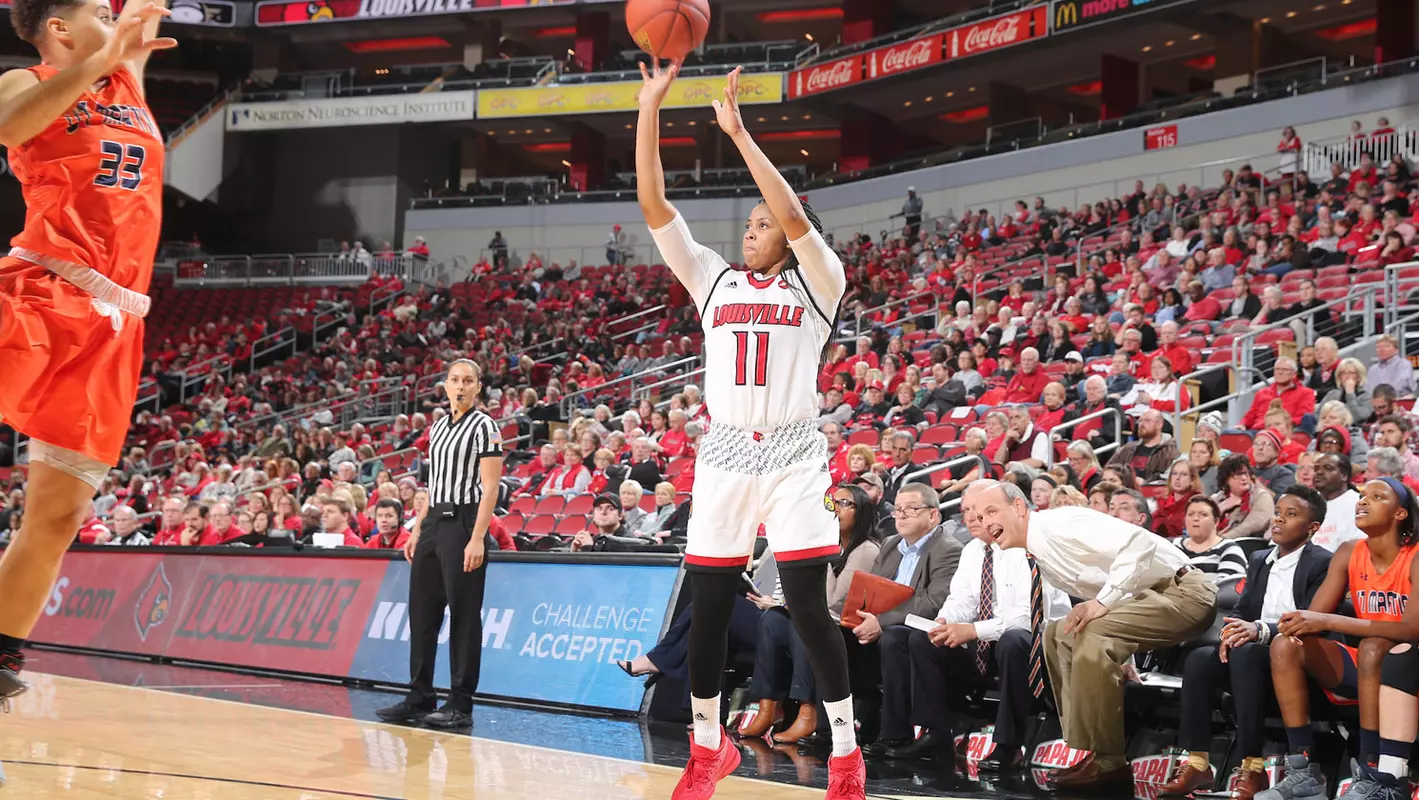 Arica Carter Louisville women's basketball