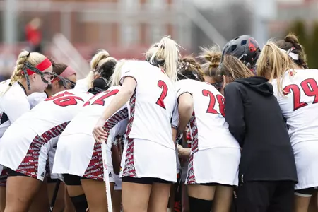 Louisville Lacrosse v Robert Morris | huddle