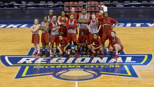Team at NCAA Oklahoma City Regional | Women's Basketball