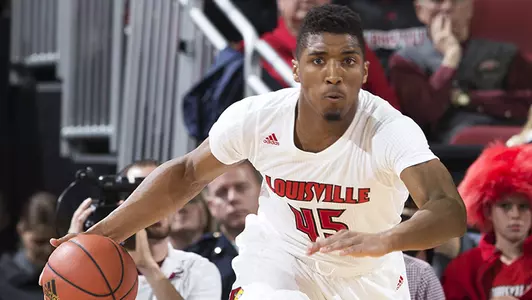 Donovan Mitchell with ball