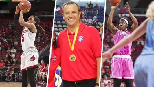 Asia Durr, Jeff Walz, Myisha Hines-Allen