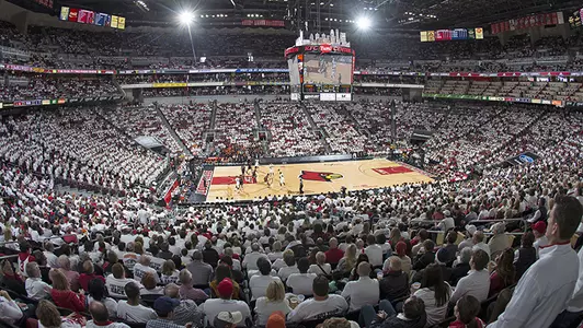 KFC Yum Center white side view